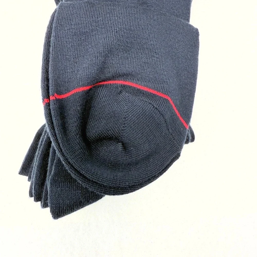 Tommy Hilfiger Mens Dress Socks 5 Pair Pack Navy Blue Comfort Blend Size 7-12
